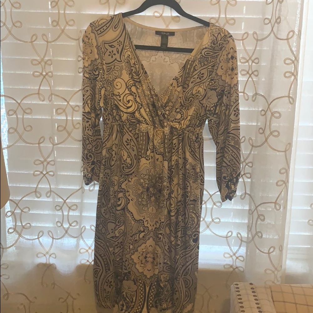 Style and co petite large dress